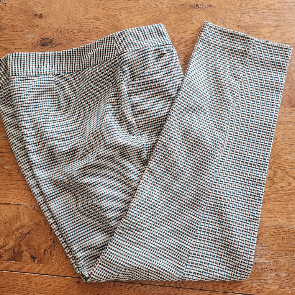 Talbots Houndstooth Pants
